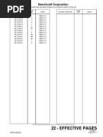 22 - Effective Pages: Beechcraft Corporation
