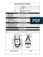 Revision Check - List - Arnes de Seguridad SULIMP 2022