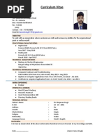 Resume Format