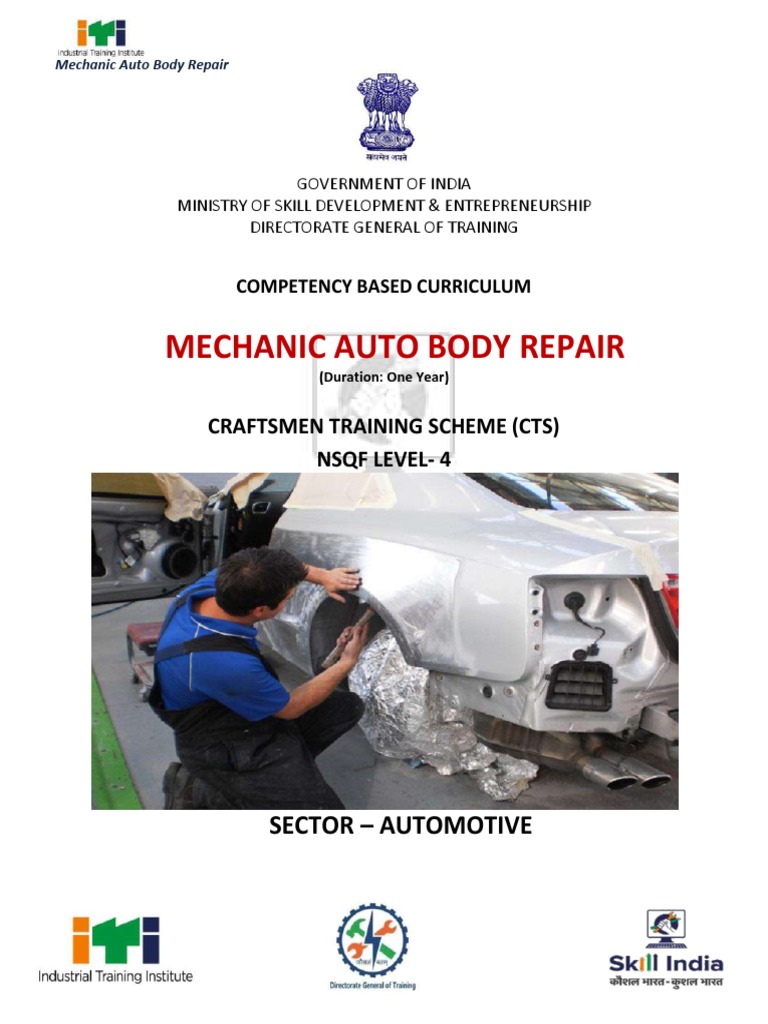 View of Mechanic Auto Body Repair Curriculum | PDF | Welding | Construction