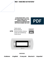 H50749A-ed06 Tastiera Remota KTR - Rhoss PDF