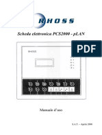 Manuale PCS2000 pLAN - Rhoss PDF