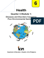 Health6 - q3 - Mod1 - Diseases and Disorders Caused by Poor Environmental Sanitation - v3