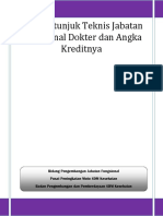 Juknis Jabatan Fungsional Dokter PDF