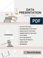 PETA 3 - Data Presentation