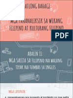 Aralin-11-Mga Salita Sa Filipino Na Walang Tiyak Na Tumbas Sa Ingles