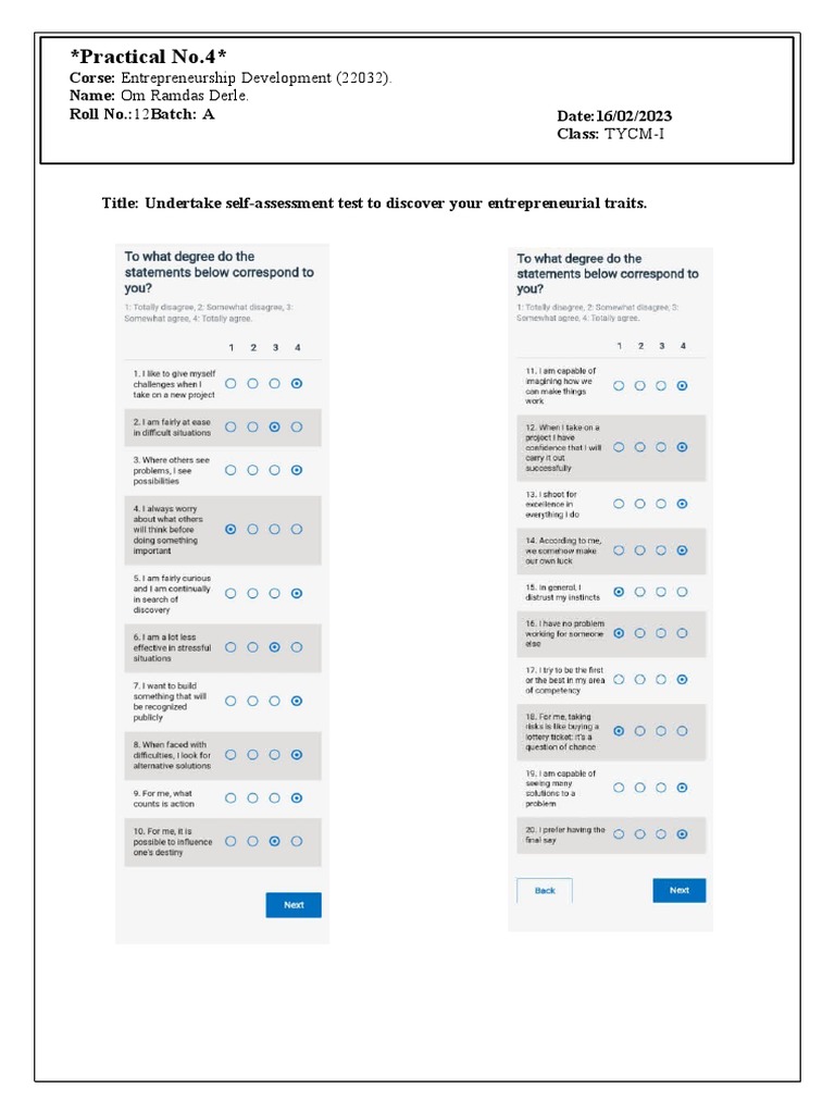 Practical No.4 - EDE | PDF