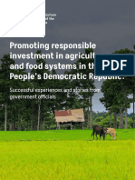 Promoting Responsible Investment in Agriculture and Food Systems in The Lao People's Democratic Republic