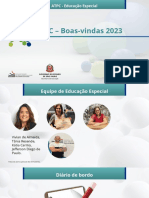 ATPC - Boas-Vindas 2023: ATPC - Educação Especial