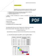 Logística de aprovisionamiento y cálculo de Kanban