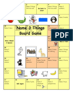 Board Game Name 3 Things