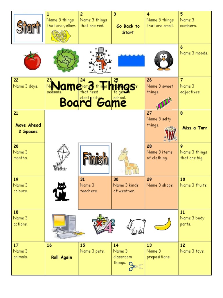 board-game-name-3-things-pdf-languages-foreign-language-studies