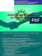 Analisa Kecelakaan Di Tempat Kerja