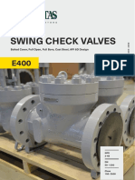 CAT E400 Swing Check Valves 2020 PDF