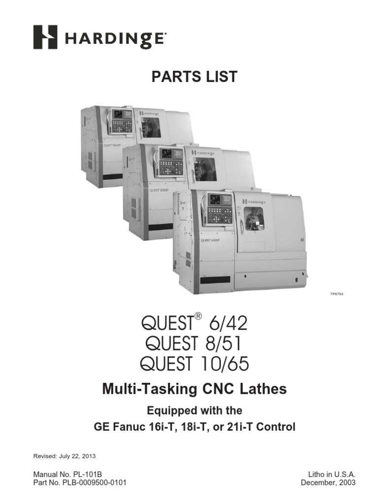 QUEST® Parts List PDF | PDF | Mechanical Engineering | Building Materials