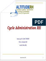 Cycle Administration RH