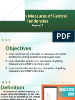 (M2 POWERPOINT) Review in Measures of Central Tendencies