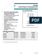 Maxim Integrated DS1302 Datasheet