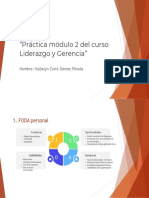 Práctica Módulo 2 Del Curso Liderazgo y Gerencia PDF