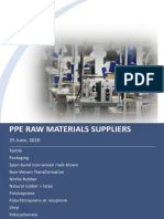 PPE Raw Materials Suppliers PDF