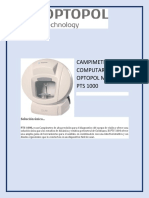 Campimetroptopol Modelo PTS 1000 PDF