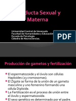 Conducta Sexual y Materna