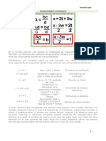 Ecuaciones literales: Despejando variables