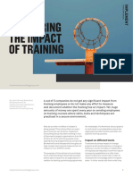 Measuring The Impact of Training