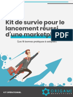 Kit de Survie Lancement Dune Marketplace Les Bonnes Pratiques