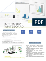 Interactive Whiteboard Datasheet 0110 PDF