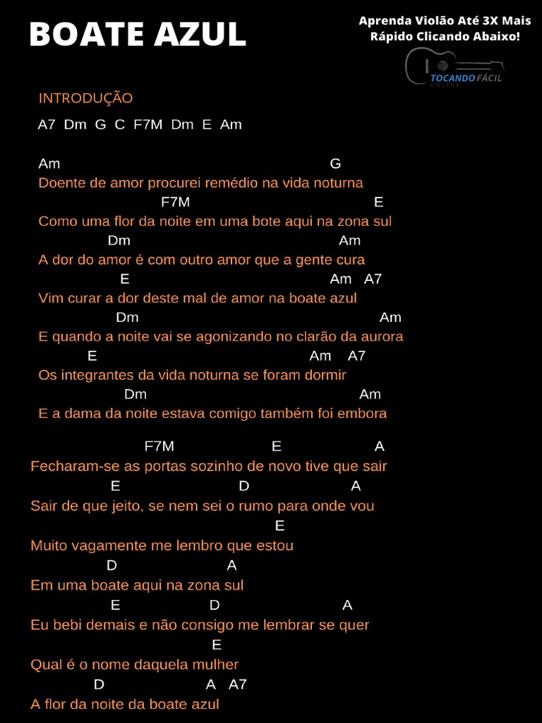 Cifra Completa Boate Azul PDF PDF