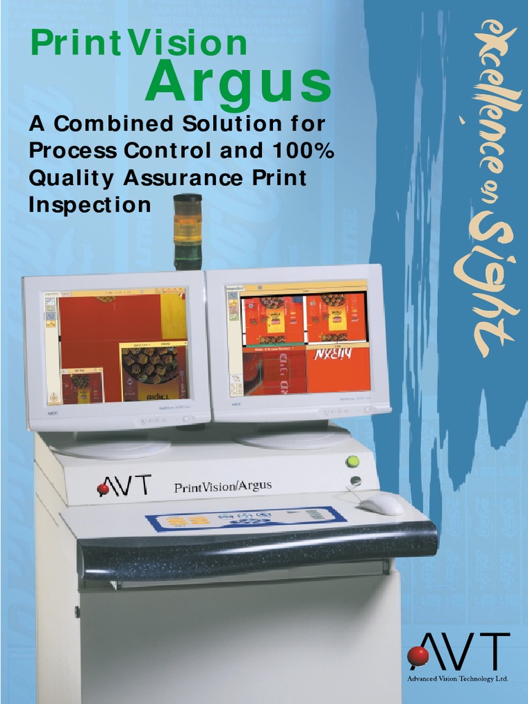 PrintVision Argus - Combined Process Control & 100% QA Print Inspection ...