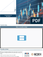 Basics of Commodity Trading