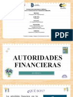 Autoridades financieras en México