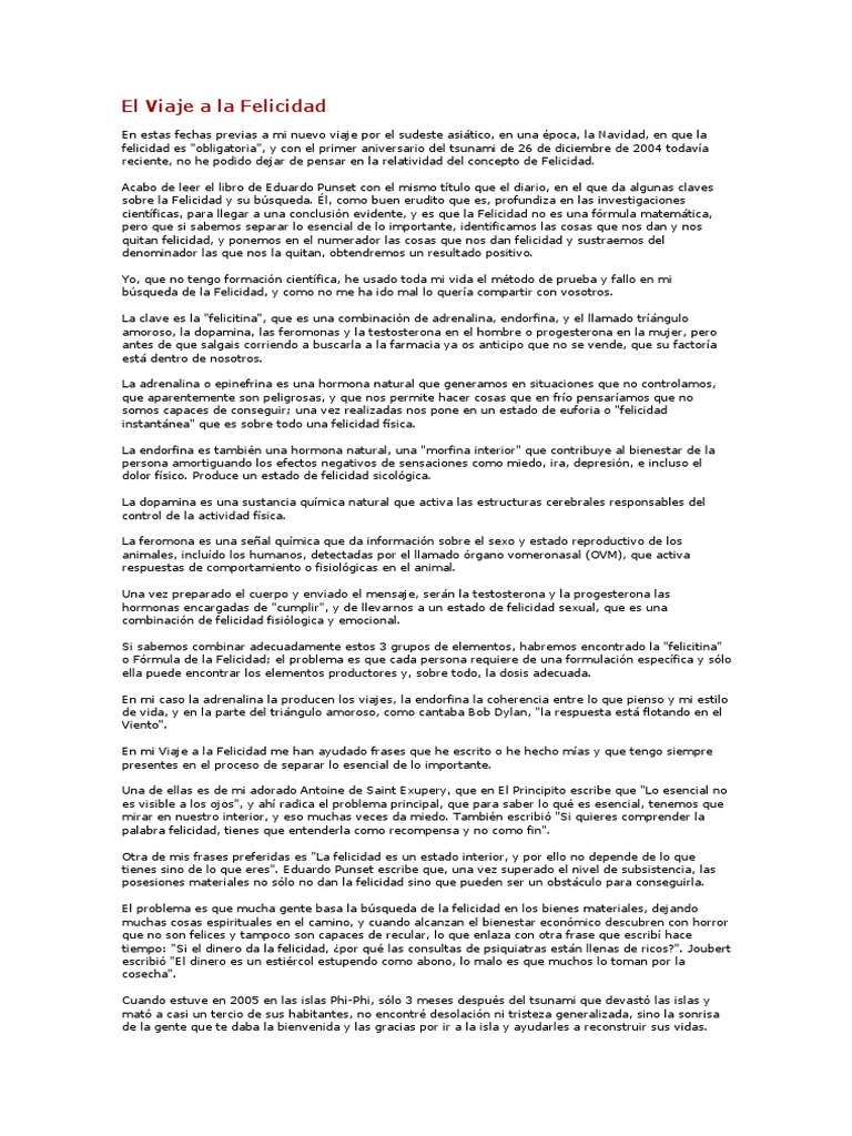 Claves del Viaje a la Felicidad PDF