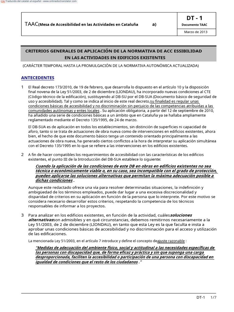 Dt 1 ca es descargar gratis pdf invalidez al por menor
