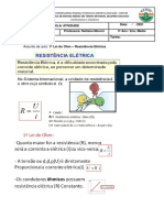 Resistencia Eletrica