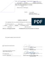 Randall Berka II Criminal Complaint