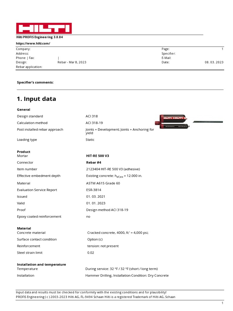 Rebar Analysis | PDF | Materials | Building Engineering