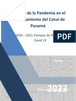 Impacto de La Pandemia en El Funcionamiento Del Canal de Panamá