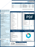 SBI Small Cap Fund Factsheet