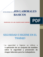 02 - DERECHOS LABORALES Seguridad e Higuiene, Equiadad de Genero, Reglamento Interno