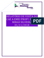 Relatório de Visita Do Cae A Emei Hilda Miras Silveira 01-11-2018 PDF