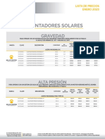 Lista de Precios ENERO 2023 CALENTADORES