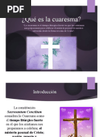 Tema 4. Qué Es La Cuaresma