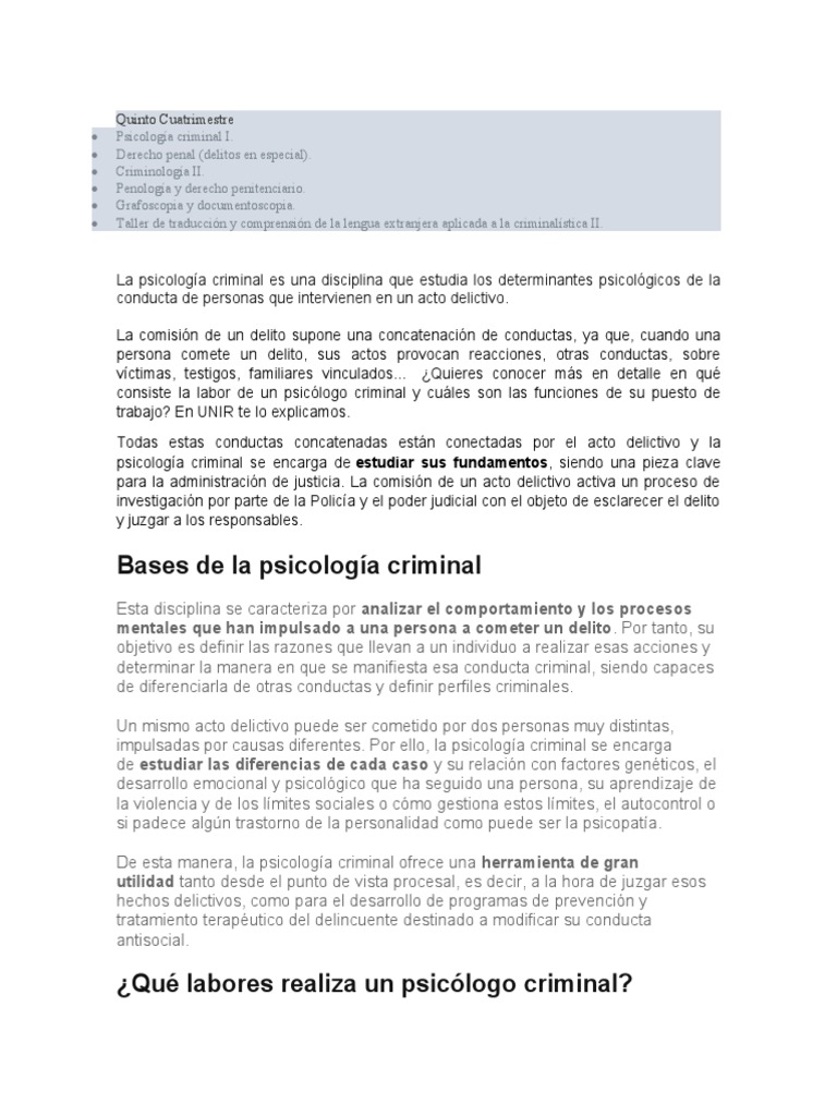 Qué Es La Penología PDF Derecho penal Criminología