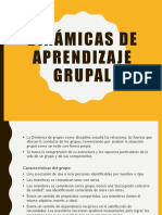 Tema1. Dinámicas de Grupo