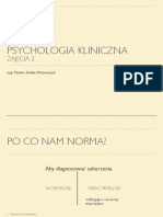 Psychologia Kliniczna Zajecia 2