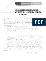 Comunicado Renuncia Docente 2022 PDF