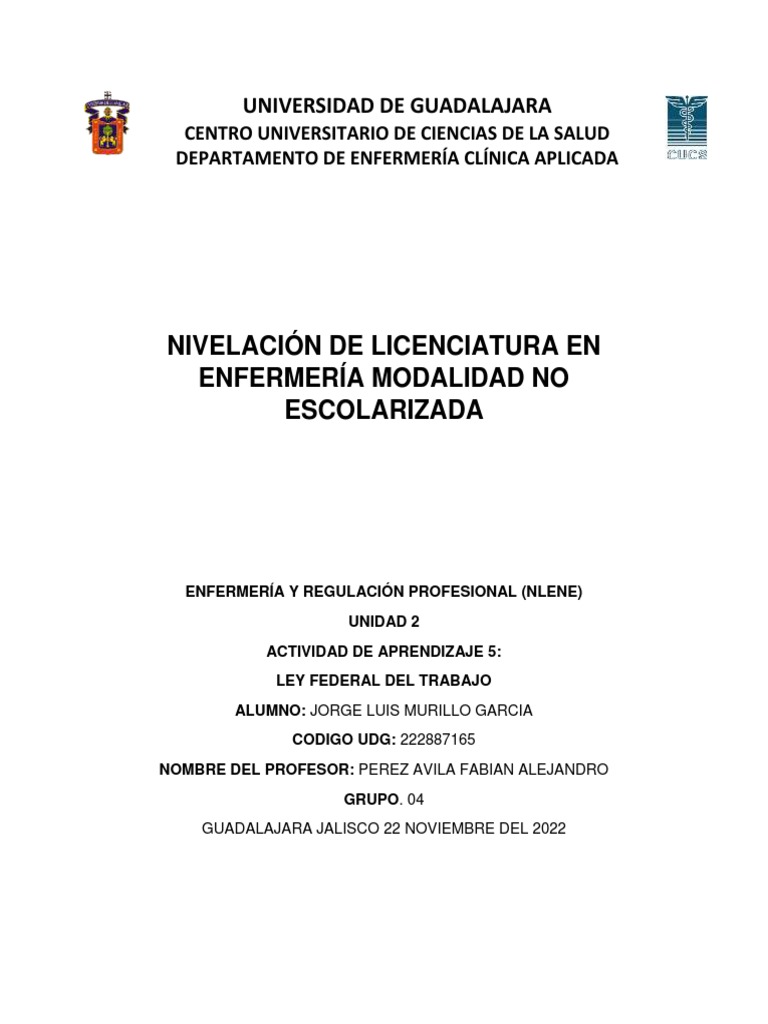Ley Federal Del Trabajo PDF